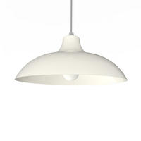 HÄNGELEUCHTE - Weiß Hochglanz, Metall (30/30/13cm) - Lumicom