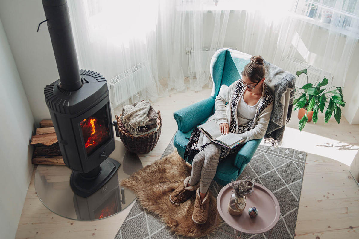 GLASPLATTE für Kamin Ø 70 cm - Braun, Glas (70/70/0.4cm) - TULUP