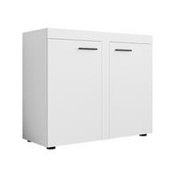 KOMMODE Rumba 2F3 - Weiß, Holzwerkstoff (97/82/40cm) - MIRJAN24