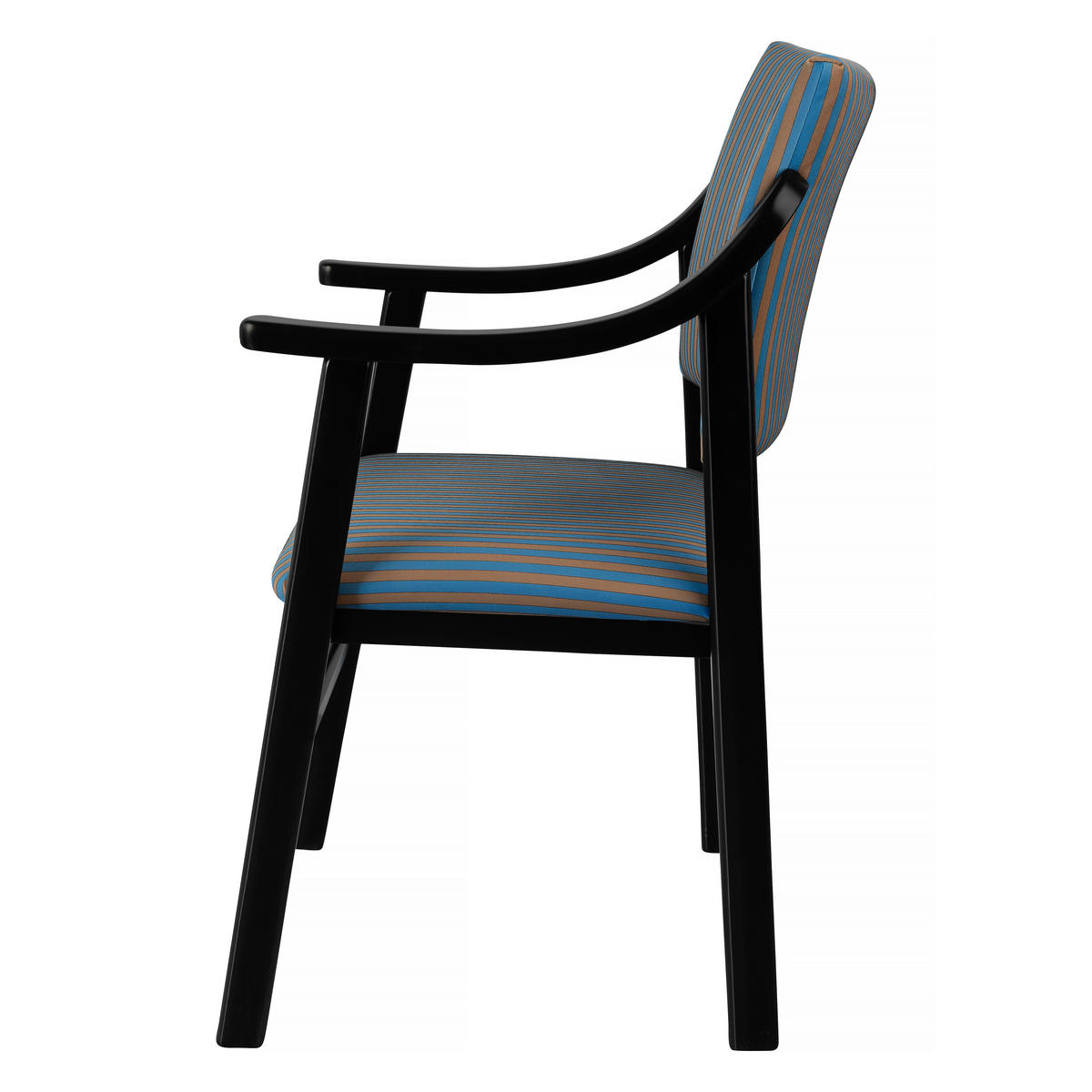 ARMLEHNSTUHL Buchenholz ETIENNE - Blau, Holz (43/84/5cm) - RNT By Really Nice Things