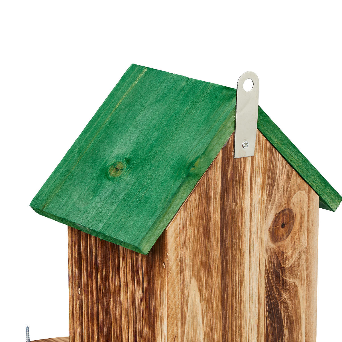 EICHHÖRNCHENFUTTERHAUS - Hellbraun, Holz/Kunststoff (17/28/28.5cm) - Relaxdays