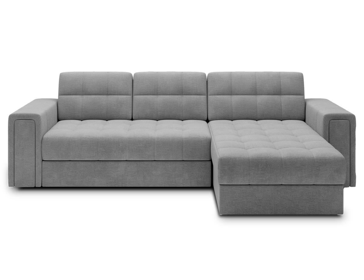 ECKSOFA BLENDI - Grau (Monolith 84) - Grau, Holzwerkstoff (260/150cm) - Möblo