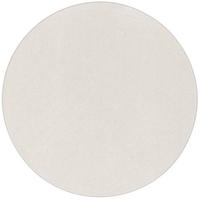 HOCHFLOR VELOURS TEPPICH LUNA RUND - Hellgrau, Textil (133/133cm) - Snapstyle