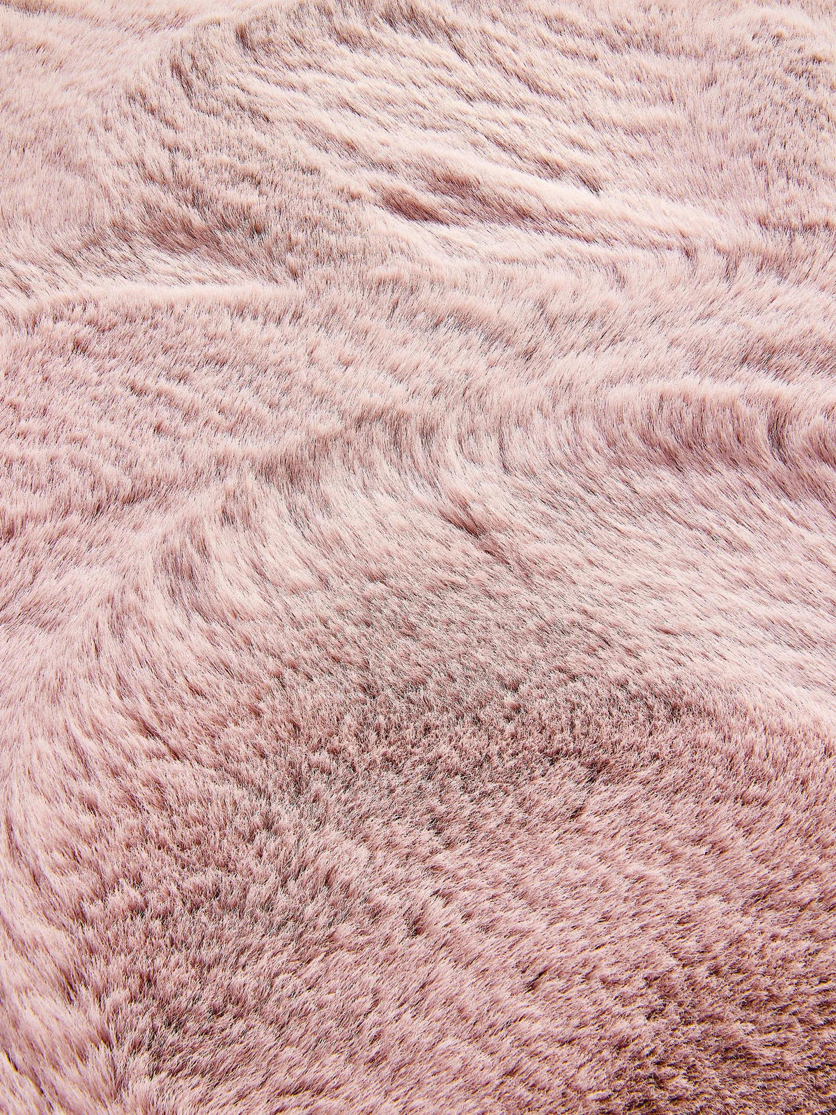 KUNSTFELL-TEPPICH Dave Rosa 230x340 cm - Rosa, Textil (230/340cm) - benuta Nest