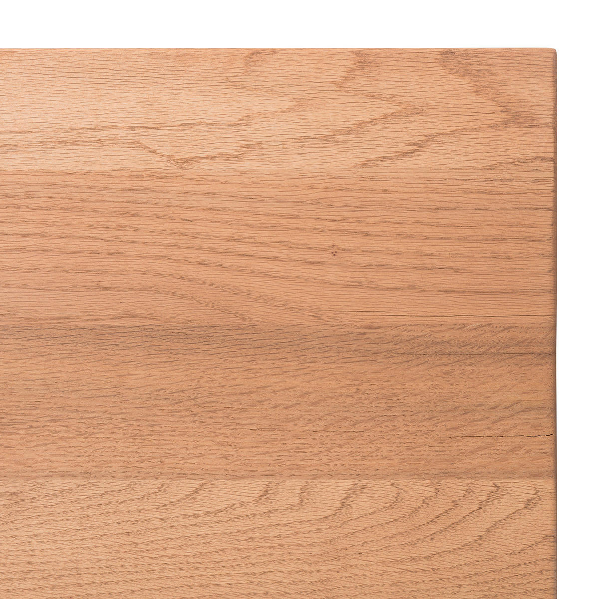 BEISTELLTISCH - Eiche massiv / Metall - Eichefarben, Holz/Metall (40/40/40cm) - home24