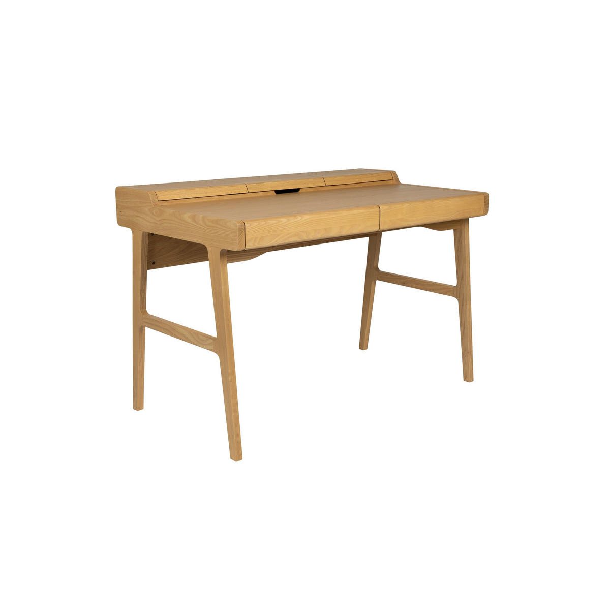 SCHREIBTISCH Kaat Natur - Naturfarben, Holz (70/120/81cm) - Zuiver