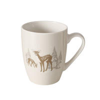 BECHER Bambi 350 ml - Creme, Keramik (350L) - Boltze Home