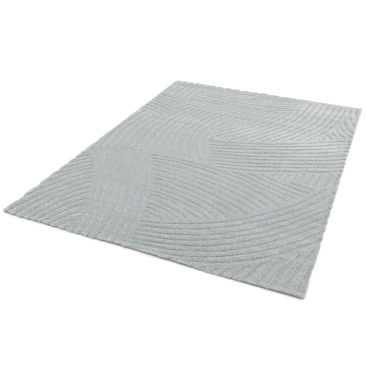 TEPPICH sehr weich mit Relief-Effekt blau - Blau, Textil (200/290cm) - AFK Living