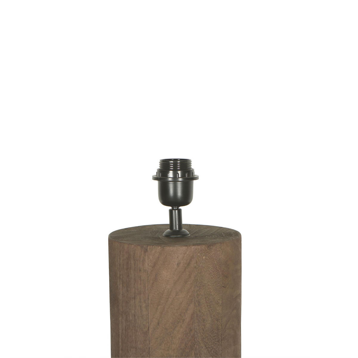 STEHLAMPE Elaine Braun 20/20/130cm - Braun, Holz (20/20/130cm) - PTMD Collection