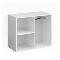ANSTELLSCHRANK Isabelle Weiß 80.1 x 65 cm - Weiß, Holzwerkstoff (80.1/65/40cm) - Vicco