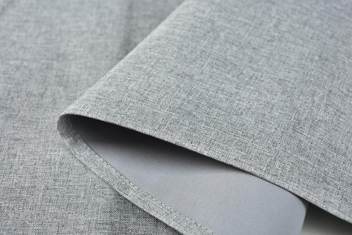 VORHANG BOSTON DARK HxB 245x140 cm Grau - Grau, Textil (140/245cm) - Gardinenbox