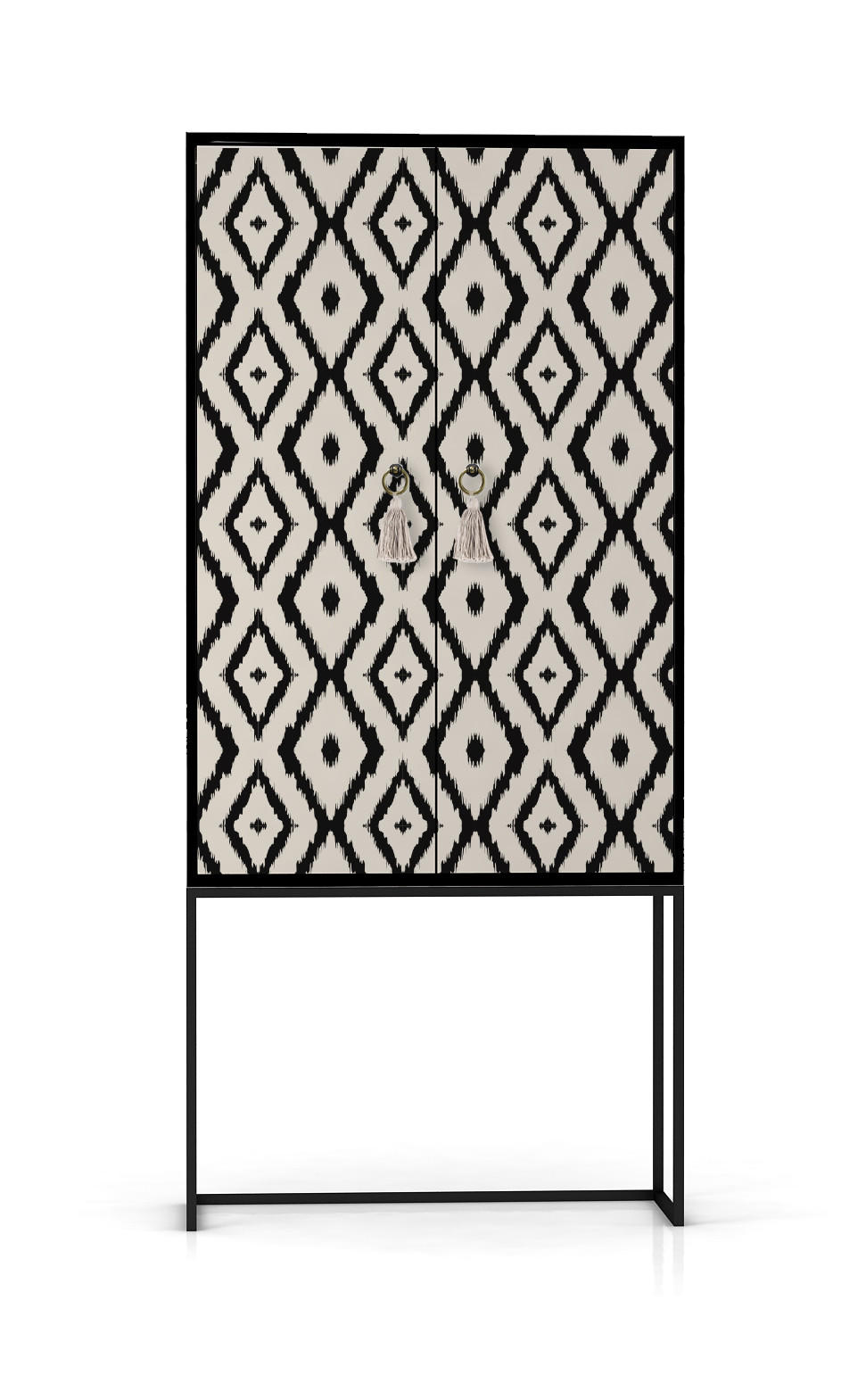 RNT By Really Nice Things Highboard Creme 75x164.5x45 cm