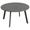 GARTENTISCH Metall Saona Ø 70 cm - Grau, Metall (70/70/39.5cm)