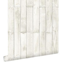 TAPETE Holzoptik 53 cm x 10.05 m - Weiß, Papier (53/1000cm) - ESTAhome
