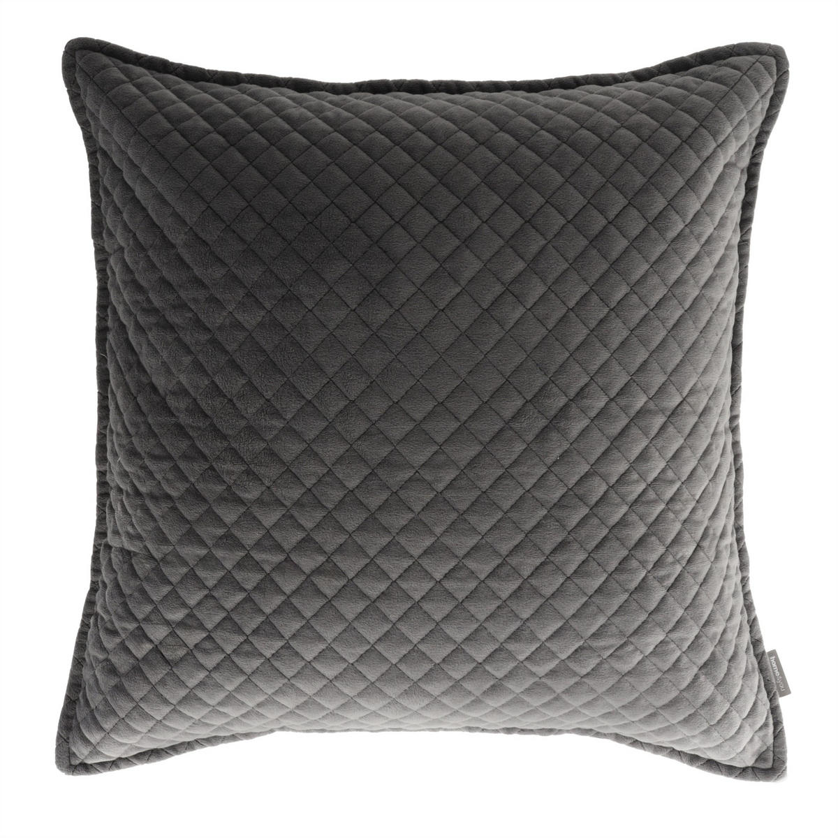 KISSENBEZUG Plums - Dunkelgrau, Textil (45/45cm) - home&you