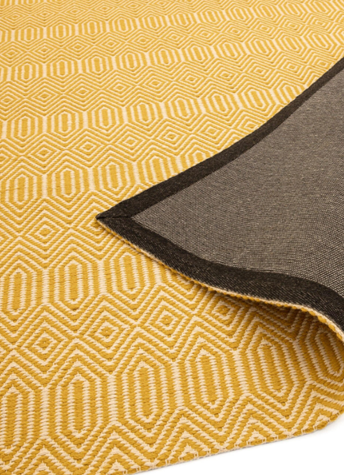 TEPPICH handgewebt Berber Wolle & Baumwolle SILWAN Gelb 100 x 150 cm - Gelb, Naturmaterialien (100/150cm) - Novatrend