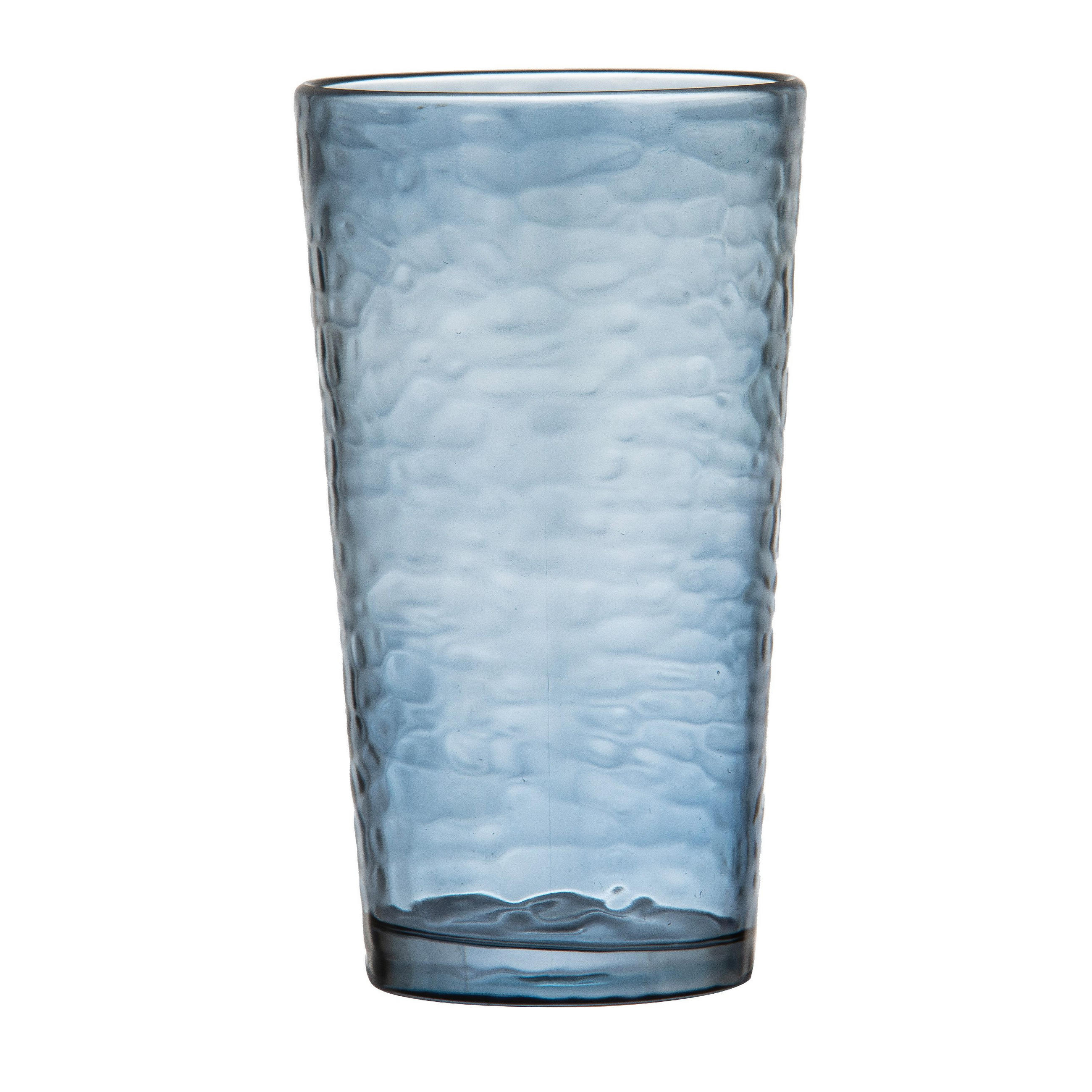 GLÄSER-SET Byron 4er Set Longdrinkglas - Blau, Kunststoff - Ladelle