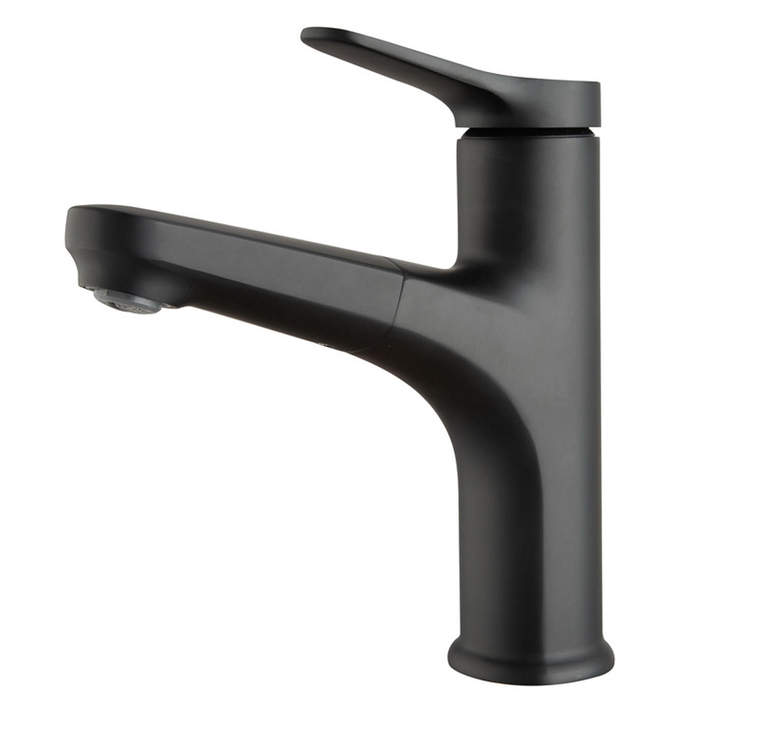 WASCHTISCHARMATUR Parma Schwarz - Schwarz, Metall (5/20/5cm) - Badplaats