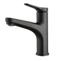WASCHTISCHARMATUR Parma Schwarz - Schwarz, Metall (5/20/5cm) - Badplaats