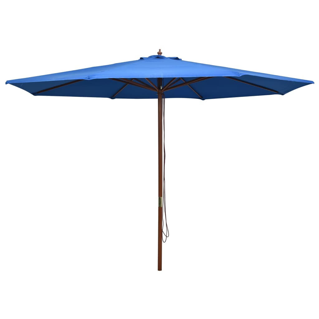 furnicato Sonnenschirm Blau 350x350 cm