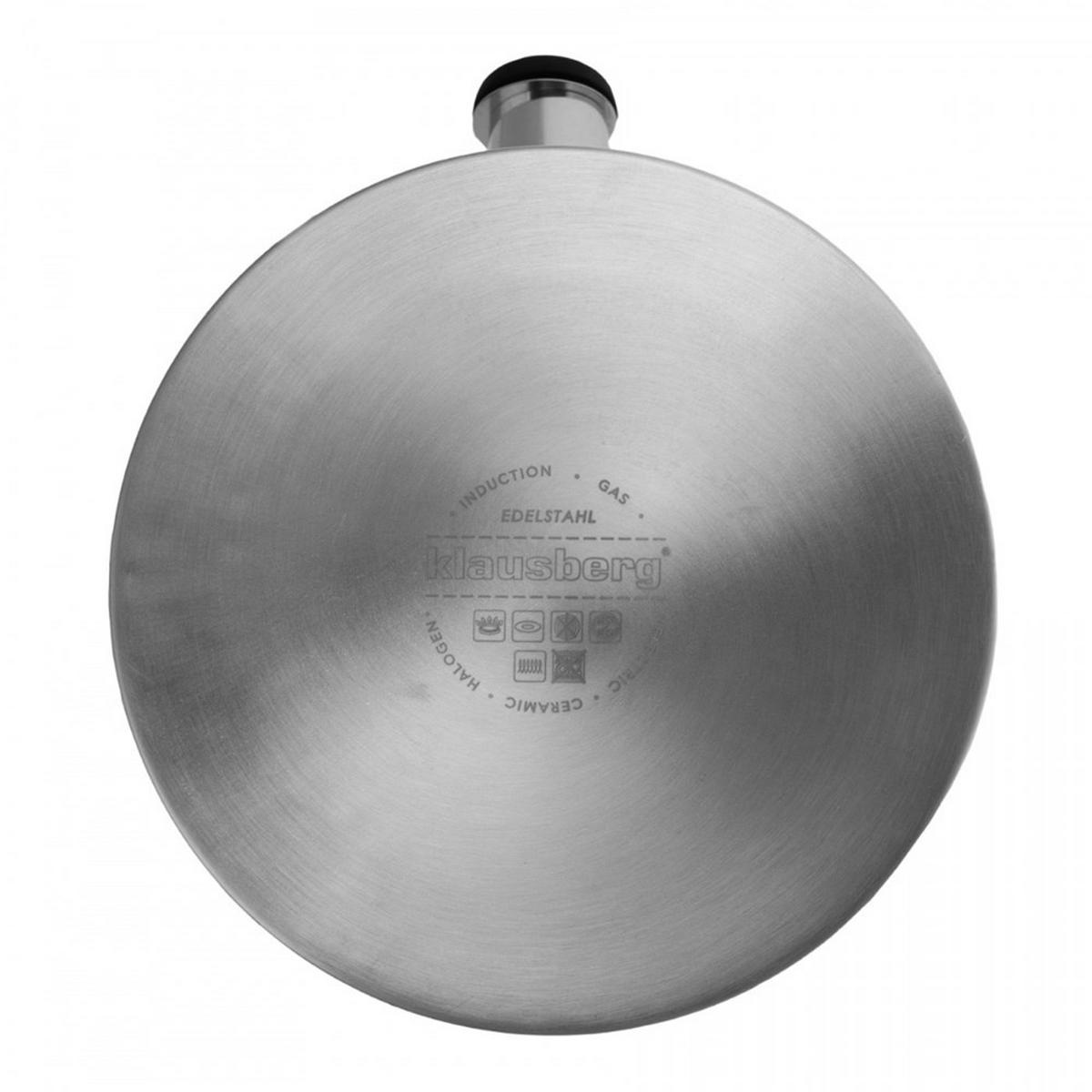 WASSERKESSEL Grau 24/22/23 cm KB7449 - Grau, Kunststoff (24cm) - Klausberg 