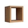 WÜRFELREGAL Elenore 40x40x41 aus Holzwerkstoff in der Farbe asteiche - Naturfarben, Kunststoff (40/41/40cm) - 58aufmkessel