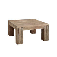 COUCHTISCH Teak 90x90x45 BASSANO #104 - Braun, Holz (90/90/45cm) - Massivmoebel24