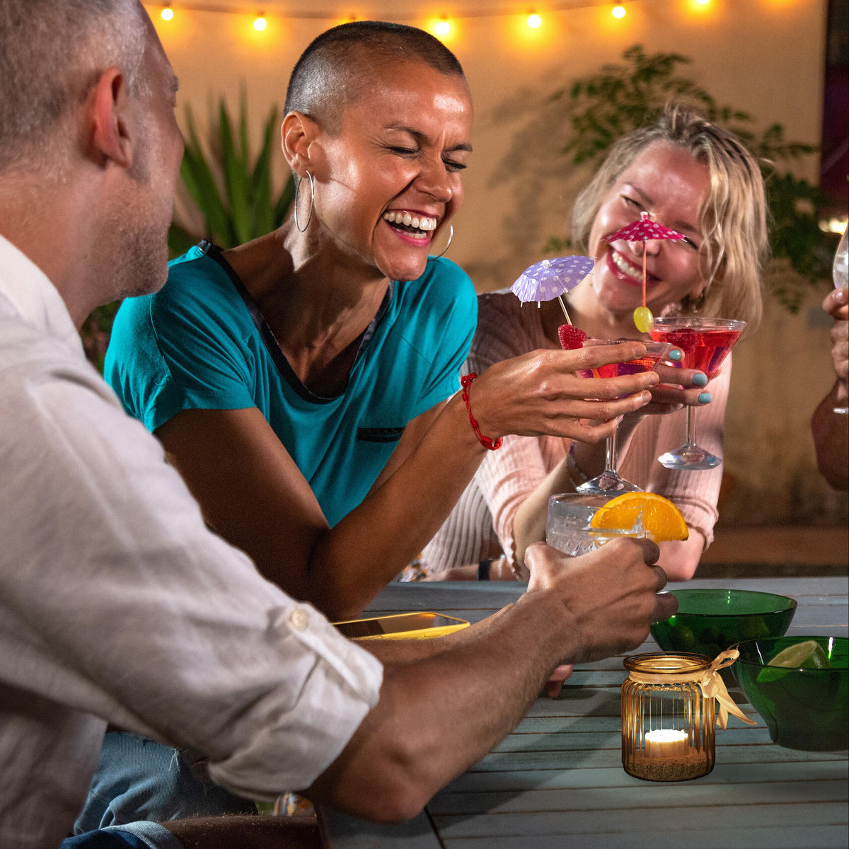 12xWINDLICHT - Transparent, Glas/Textil (9.5cm) - Relaxdays