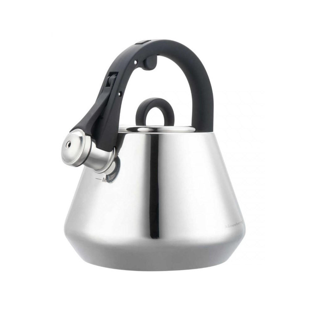 WASSERKESSEL Silber 21.5/20/24 cm 65963 - Silberfarben, Metall (21.5cm) - Klausberg 