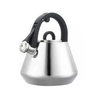 WASSERKESSEL Silber 21.5/20/24 cm 65963 - Silberfarben, Metall (21.5cm) - Klausberg 