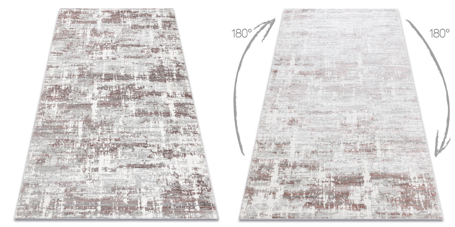 TEPPICH Bliss 120/170 cm - Grau, Textil (120/170cm) - rugsX