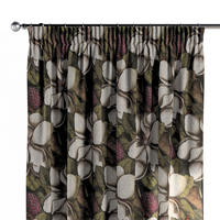 VORHANG Eden grün und beige, 130x245 cm - Grün, Textil (130/245cm) - Dekoria