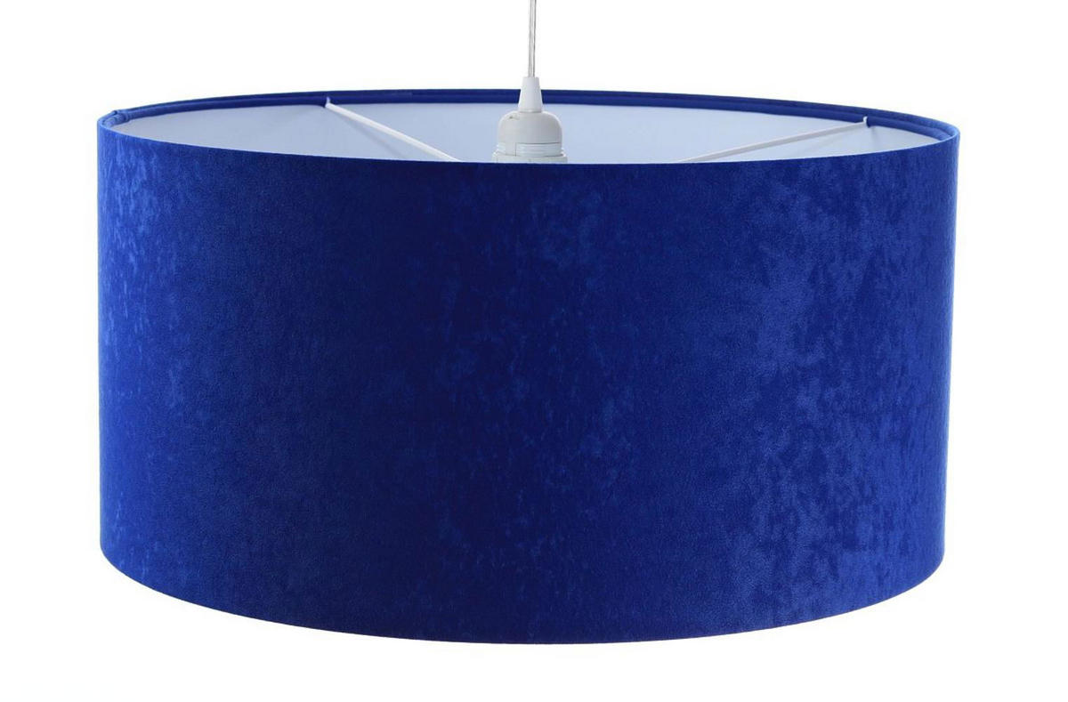 HÄNGELEUCHTE Blau 30/20 cm - Blau/Weiß, Kunststoff (30/0.45/20cm) - ONZENO