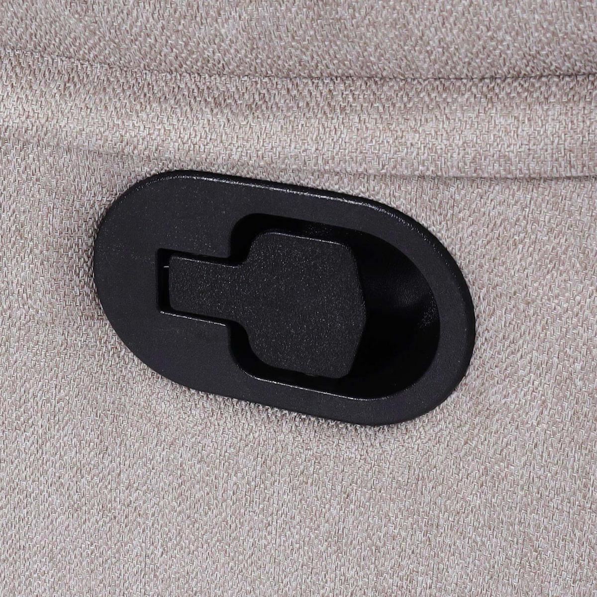 2ER-KINOSESSEL Braun - Braun, Textil (134/105/170cm) - MCW