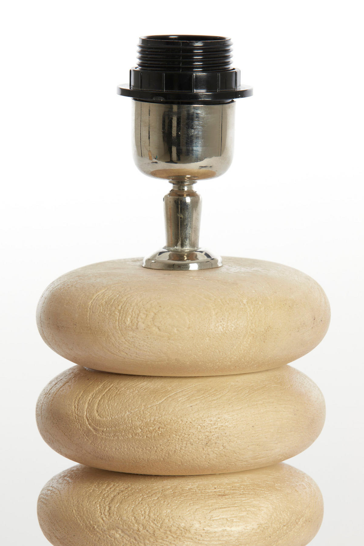 LAMPENFUSS Budongo Braun Ø12/21 cm - Braun, Holz (12/12/21cm) - Light & Living