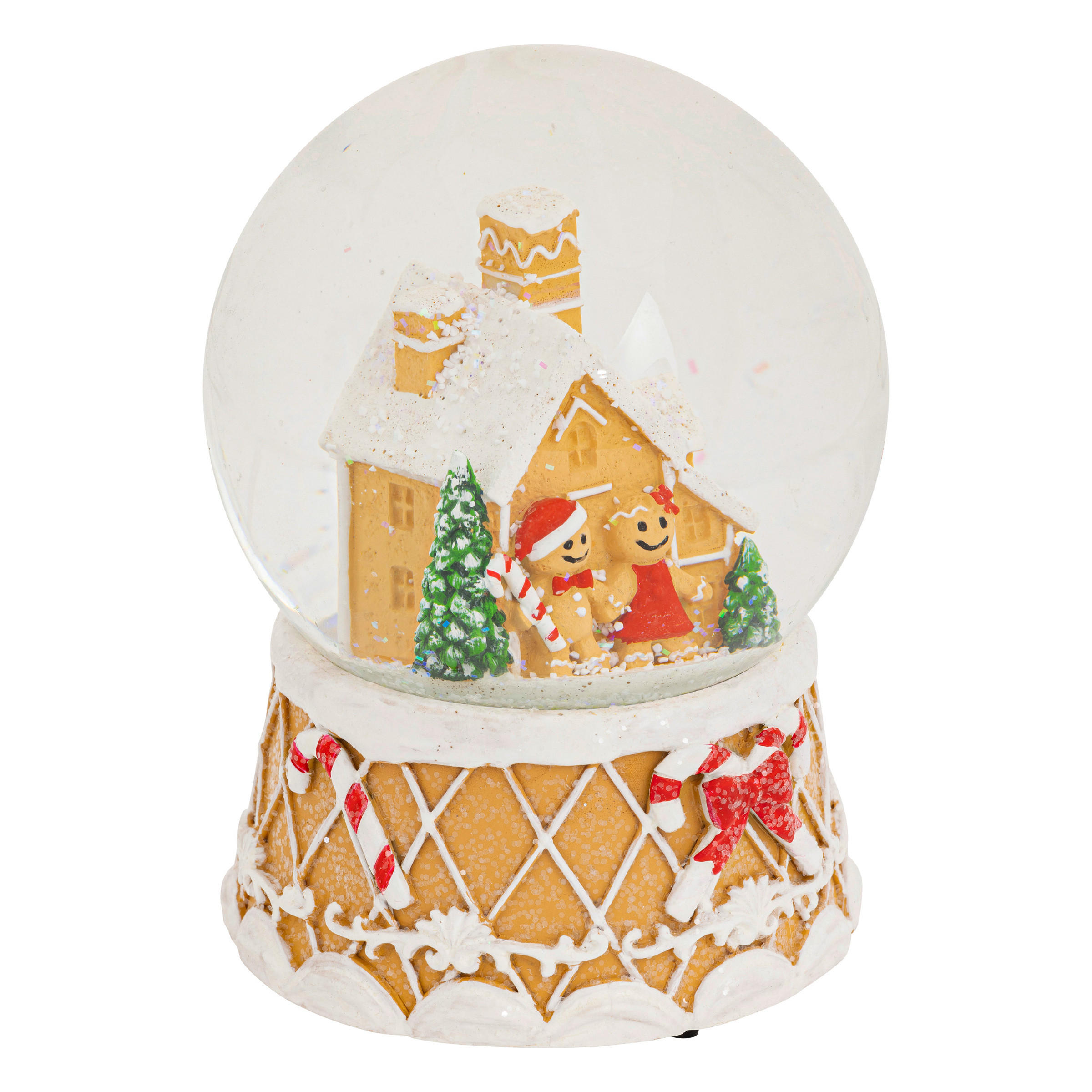 Atmosphera Createur d´interieur Schneekugel Mehrfarbig 10x13.8x10 cm