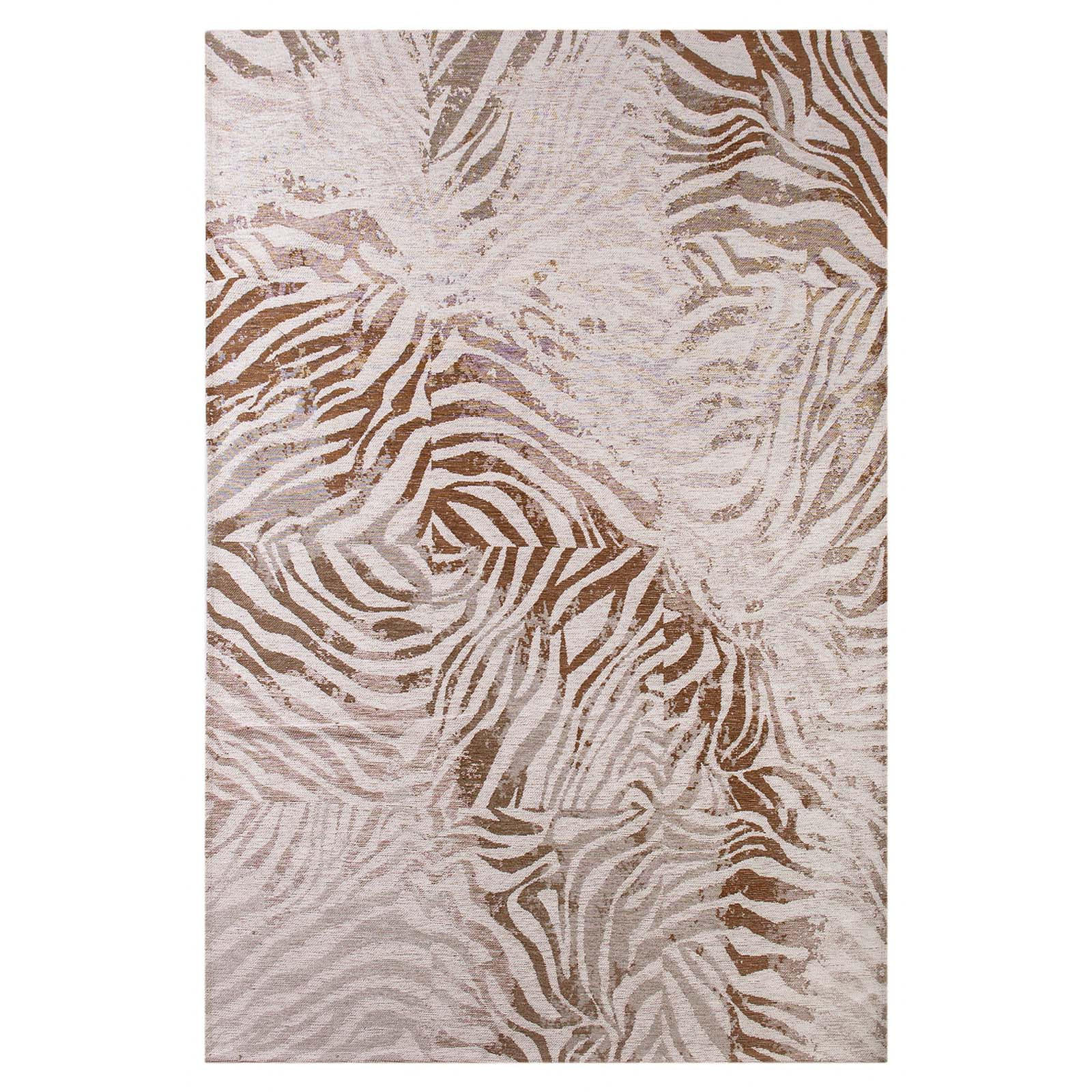 TEPPICH Zebra Savannah 170/240 cm - Braun, Textil (170/240cm) - Lola&Moi