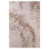 TEPPICH Zebra Savannah 170/240 cm - Braun, Textil (170/240cm) - Lola&Moi