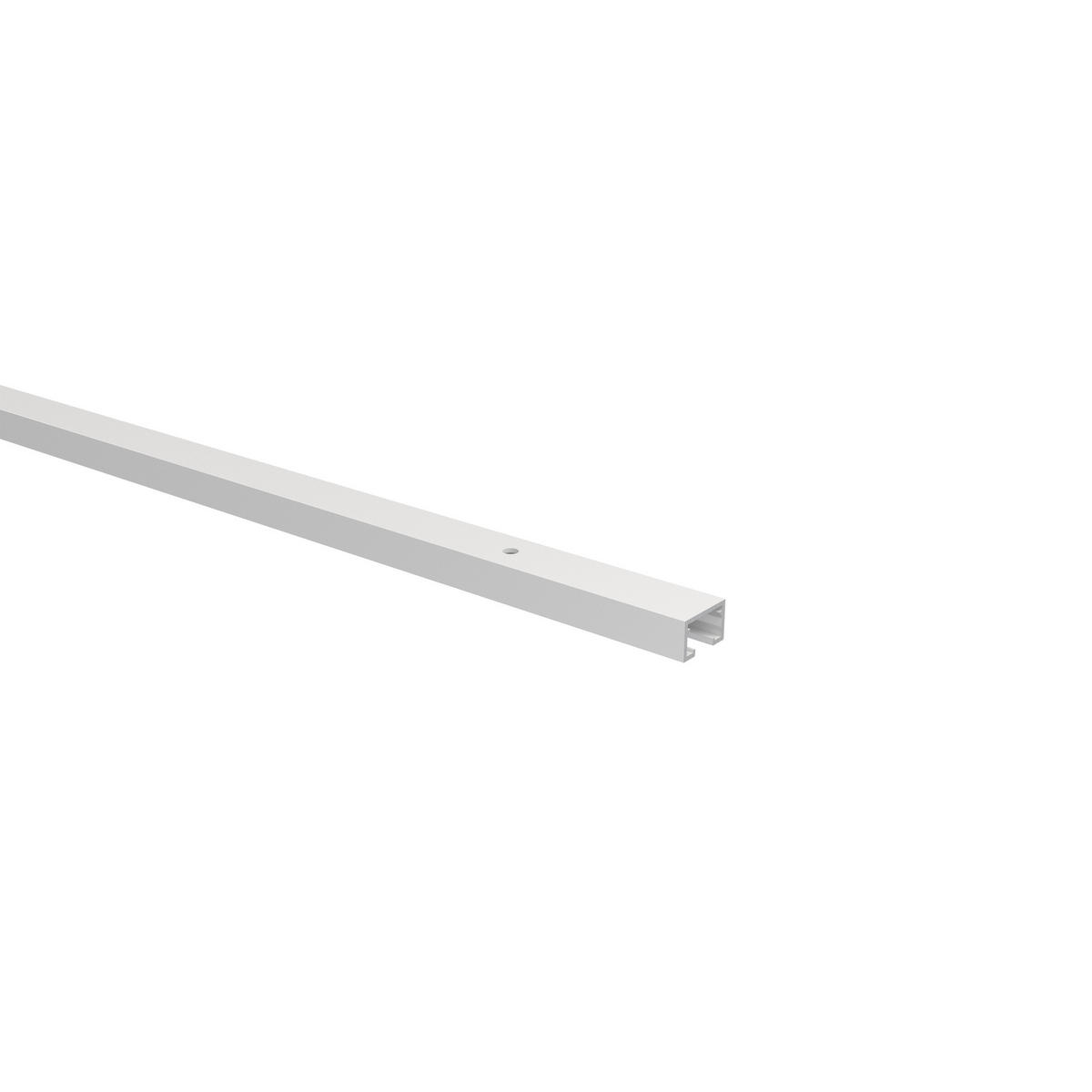 GARDINENSCHIENE / OBJEKTSCHIENE Primax 320 cm (geteilt in 2 x 160 cm), 1-läufig Weiß - Weiß, Metall (1.4/0.9/320cm) - INTERDECO