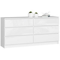 BYRÅ Vit, vit högblank 77/160/40 - Vit, Träbaserade material (160/77/40cm) - RAUMHIRSCH FURNITURE