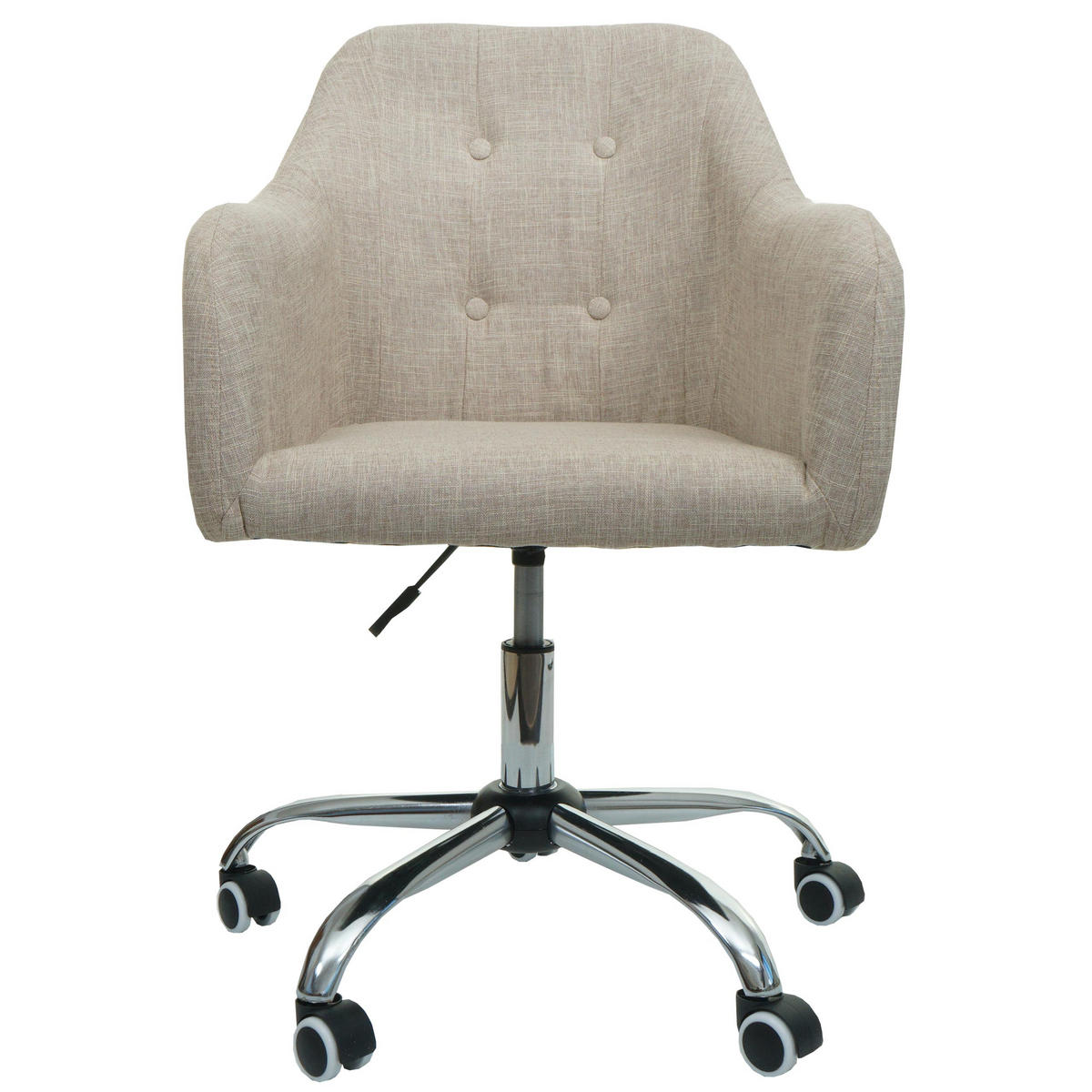 BÜROSTUHL Beige - Beige, Textil (57/95/62cm) - MCW