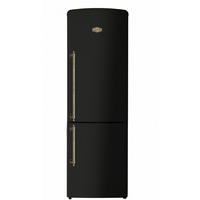 KÜHLSCHRANK KK 60825 Em, Schwarz, 60 cm breit, 330 L, NoFrost, 199 cm - Schwarz, Metall (59.5/199/73.5cm) - Kaiser Küchengeräte