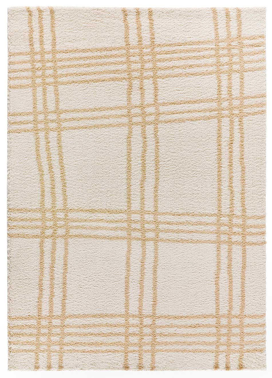 Atticgo Hochflorteppich Beige 80x150 cm
