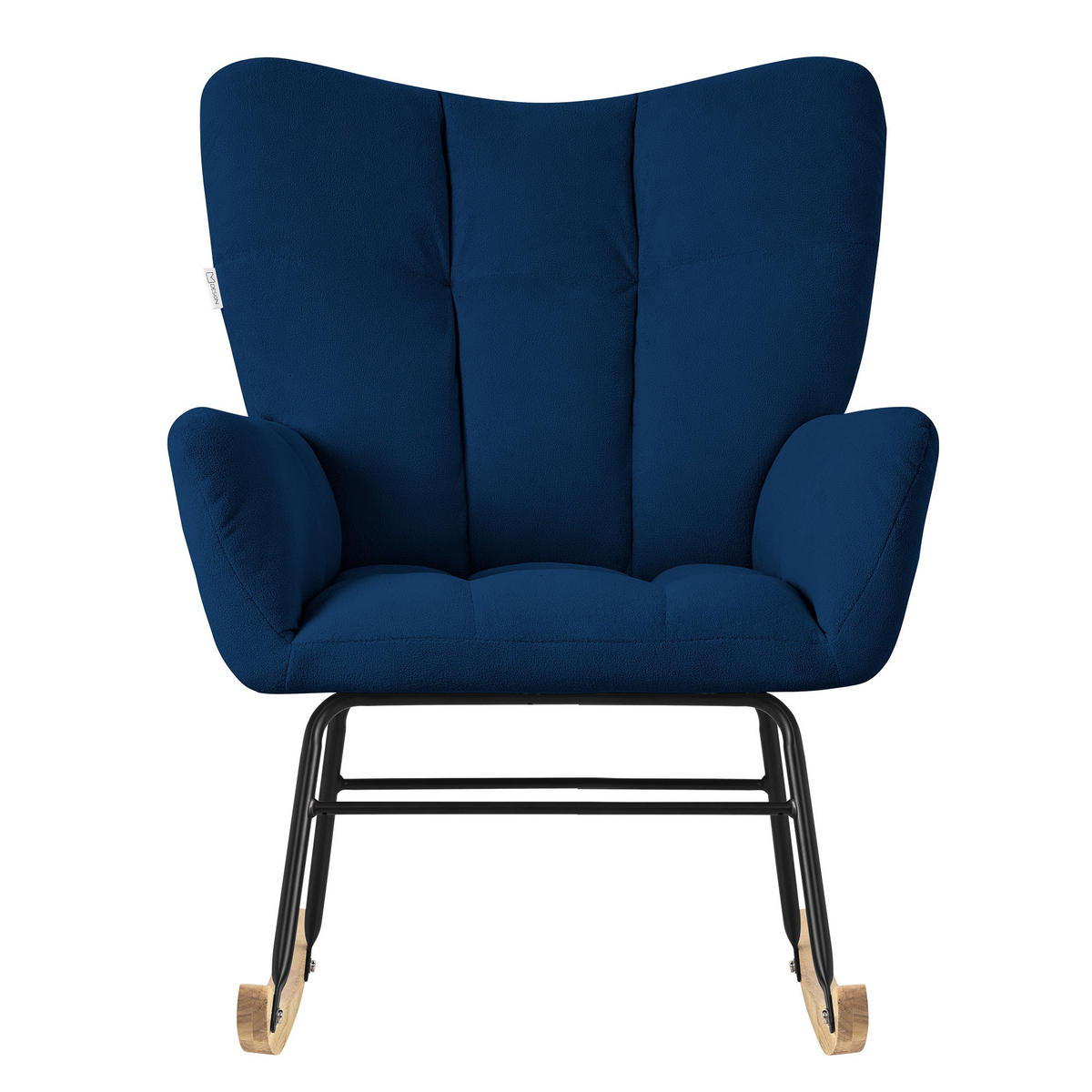 SCHAUKELSESSEL - Dunkelblau, Metall (88/95/69cm) - ML-DESIGN