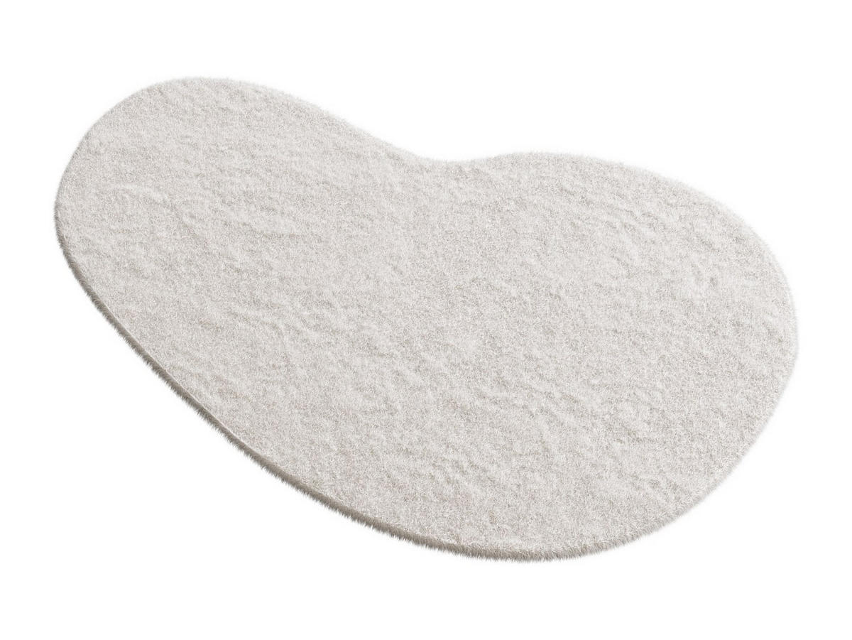 WOHNZIMMERTEPPICH - 180 cm x 120 cm - Stoff - Beige GIRONA - Beige, Textil (180/120cm) - Vente-Unique