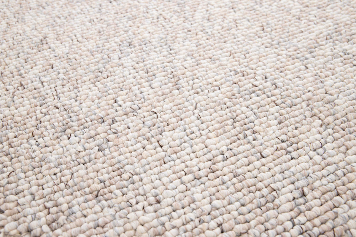 WEBTEPPICH Creme Petra 80/150 cm - Creme, Textil (80/150cm) - Atticgo