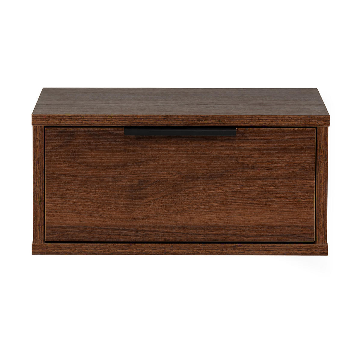 SCHWEBENDER NACHTTISCH Auri Walnuss - Walnussfarben, Holzwerkstoff (40/19/35cm) - VS Venta-stock