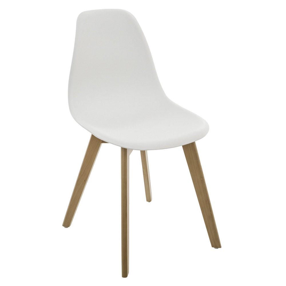 KINDERSTUHL Holz, Naturfarben - Weiß, Holz/Kunststoff (34/58/30cm) - Atmosphera Createur d´interieur