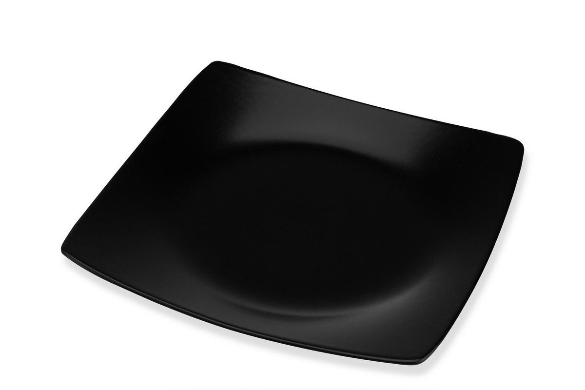 TAFELSERVICE EPIRI 12 Personen 36-tlg - Schwarz, Keramik (25/2/25cm) - KONSIMO®