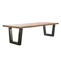 ESSTISCH Star Braun 300/100/ 77 cm - Braun, Holz (300/100/77cm) - Hoyz Collection